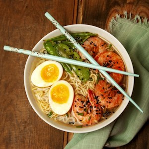 Bowl of noodle soup